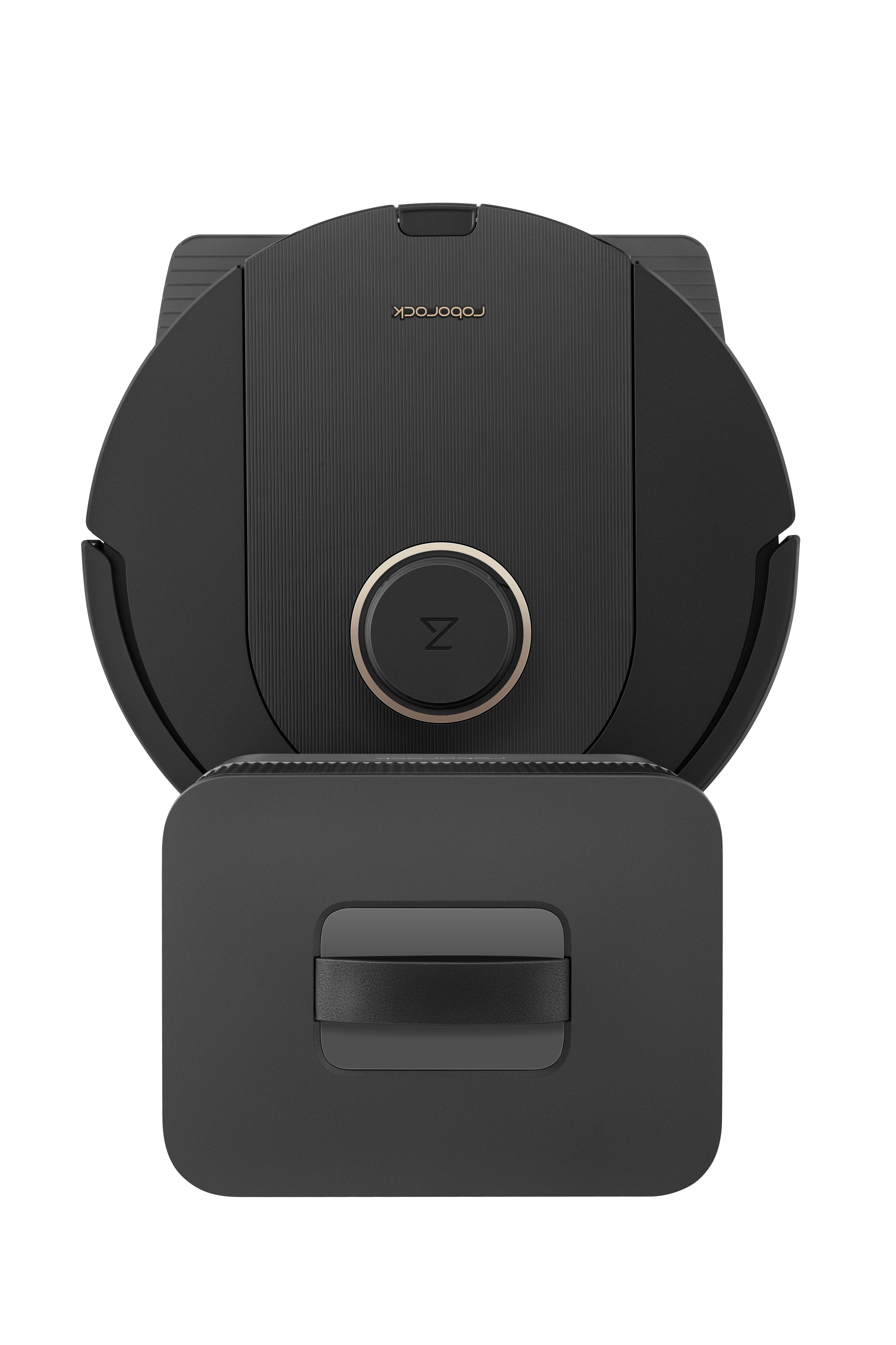 Aspirador Robot Roborock Q5 Pro Plus Negro + Base De Autovaciado