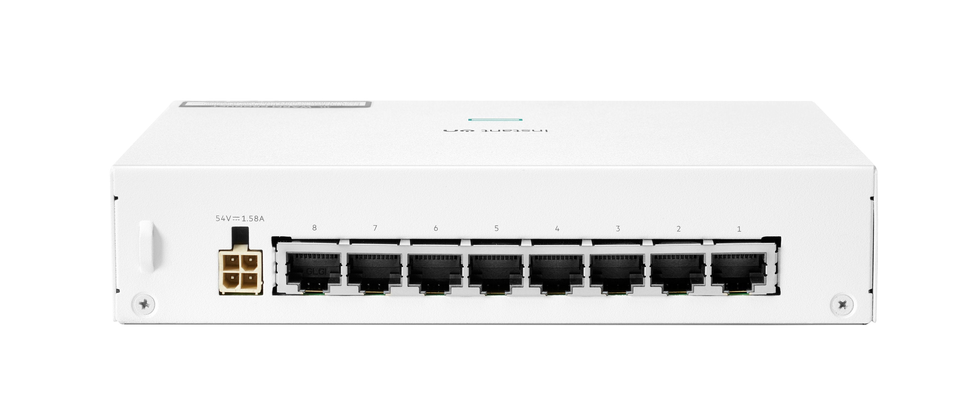 EAN 0190017537931 - HPE Aruba Networking Networking Instant On Switch 8p Gigabit CL4 PoE 64W 1430 imagen 4