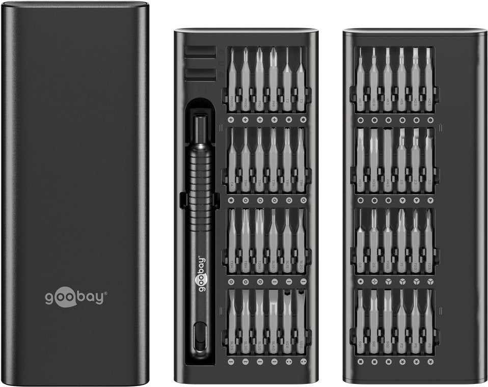 Juego De Destornilladores Con 48 Puntas De Precisión
Juego De Herramientas Para Atornillado De Precisión, Montaje Y Bricolaje