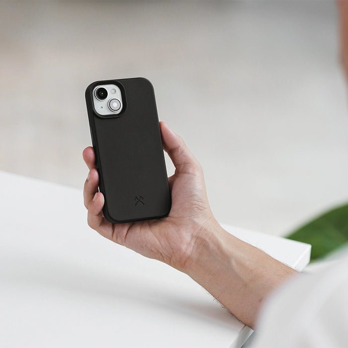 Woodcessories Bio Funda Magsafe Iphone 15 Plus Negro