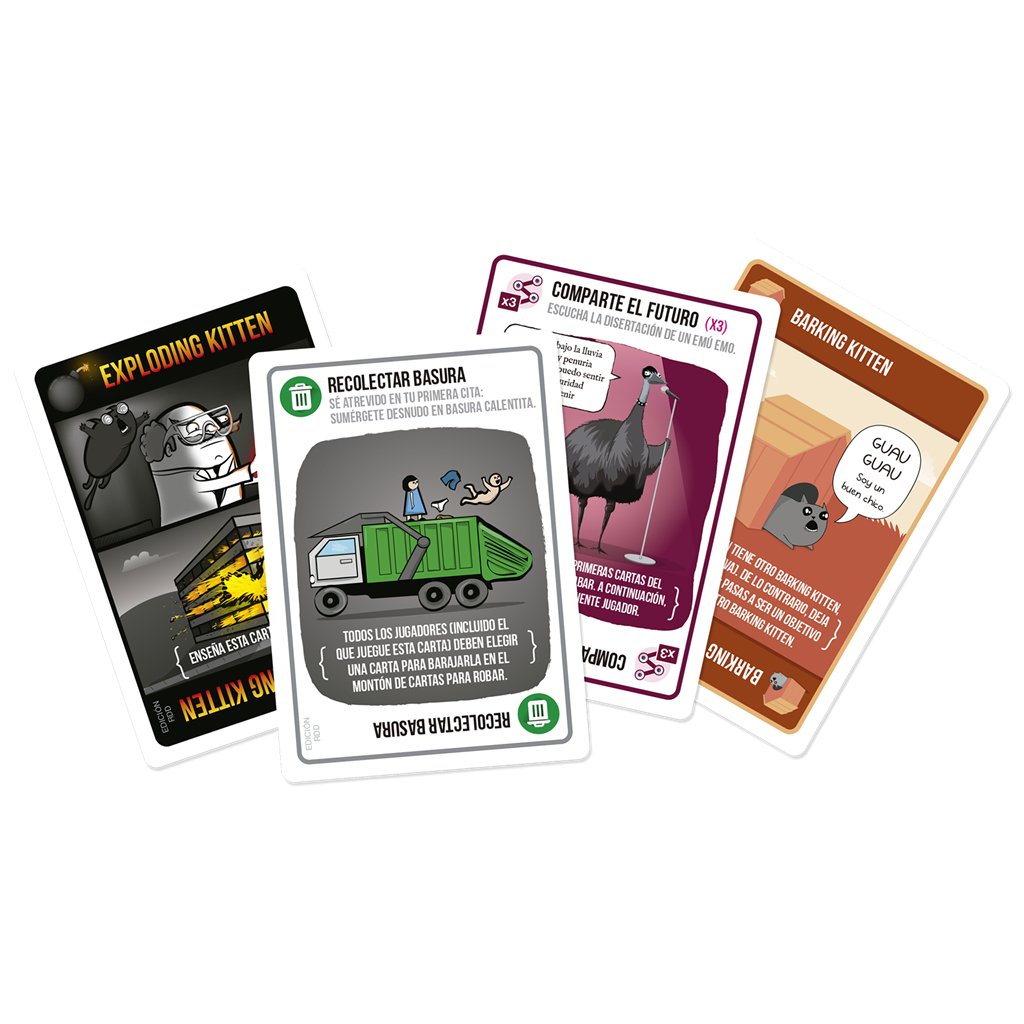 EAN 810083042053 - Asmodee Exploding Kittens EKIRFD01ES juego de tablero 15 min Juego De Cartas Partido imagen 2