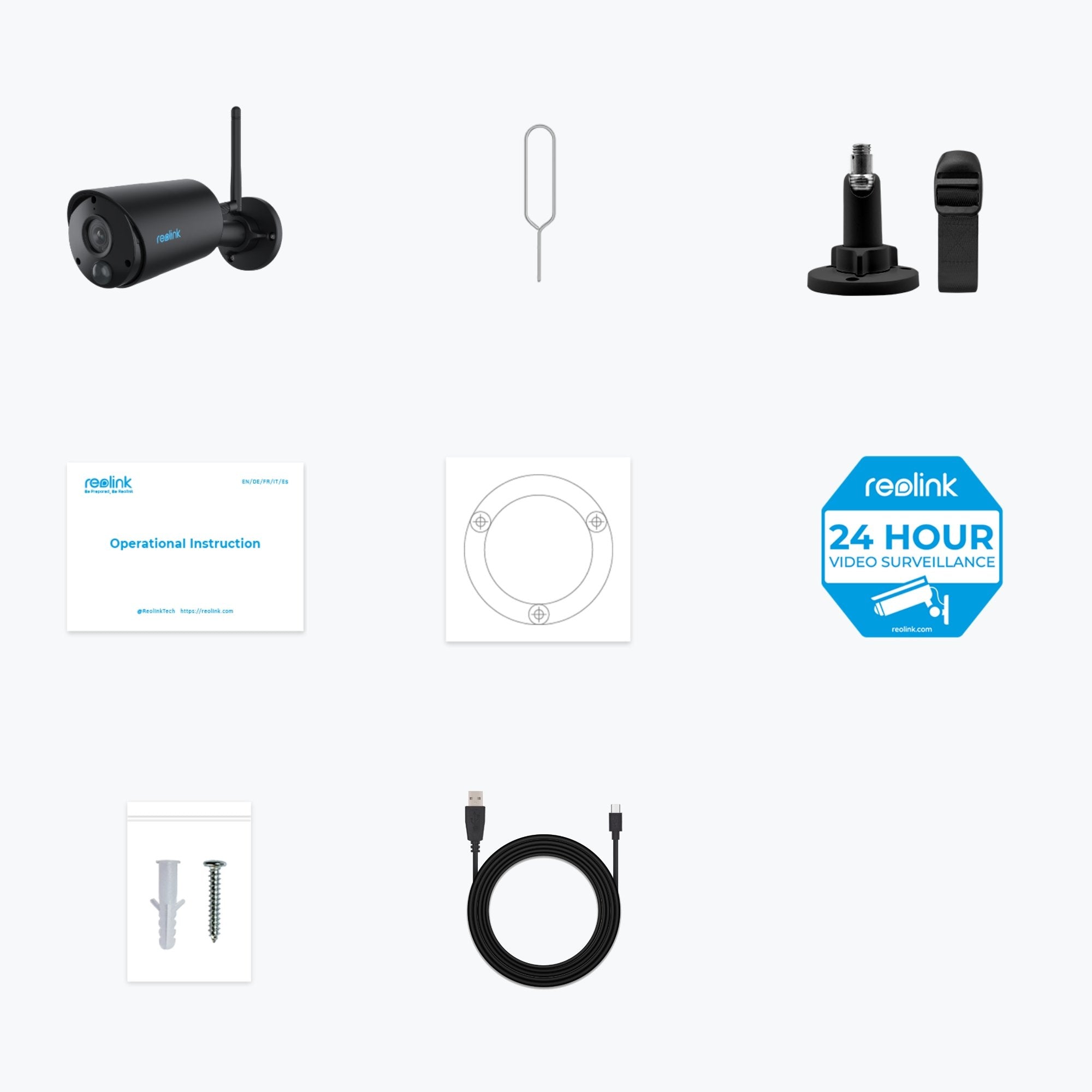 EAN 6975253984350 - Reolink Argus Series B320-B Bala (forma) Cámara de seguridad IP Interior y exterior 2304 x 1296 Pixeles P imagen 3