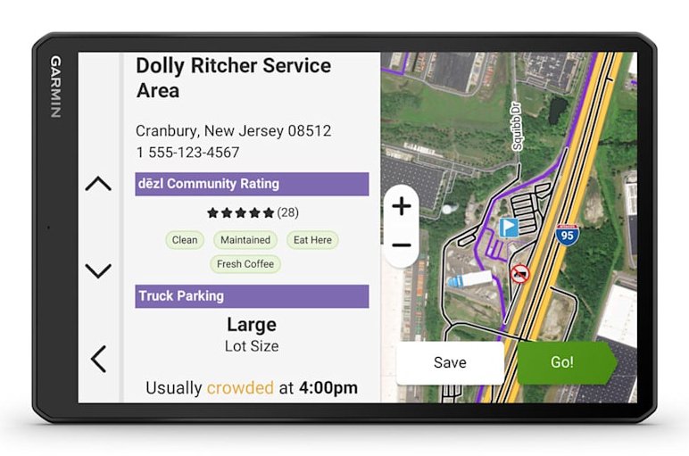 Garmin Dezl Lgv1020, Eu Mt-D Truck/Lkw Navigation