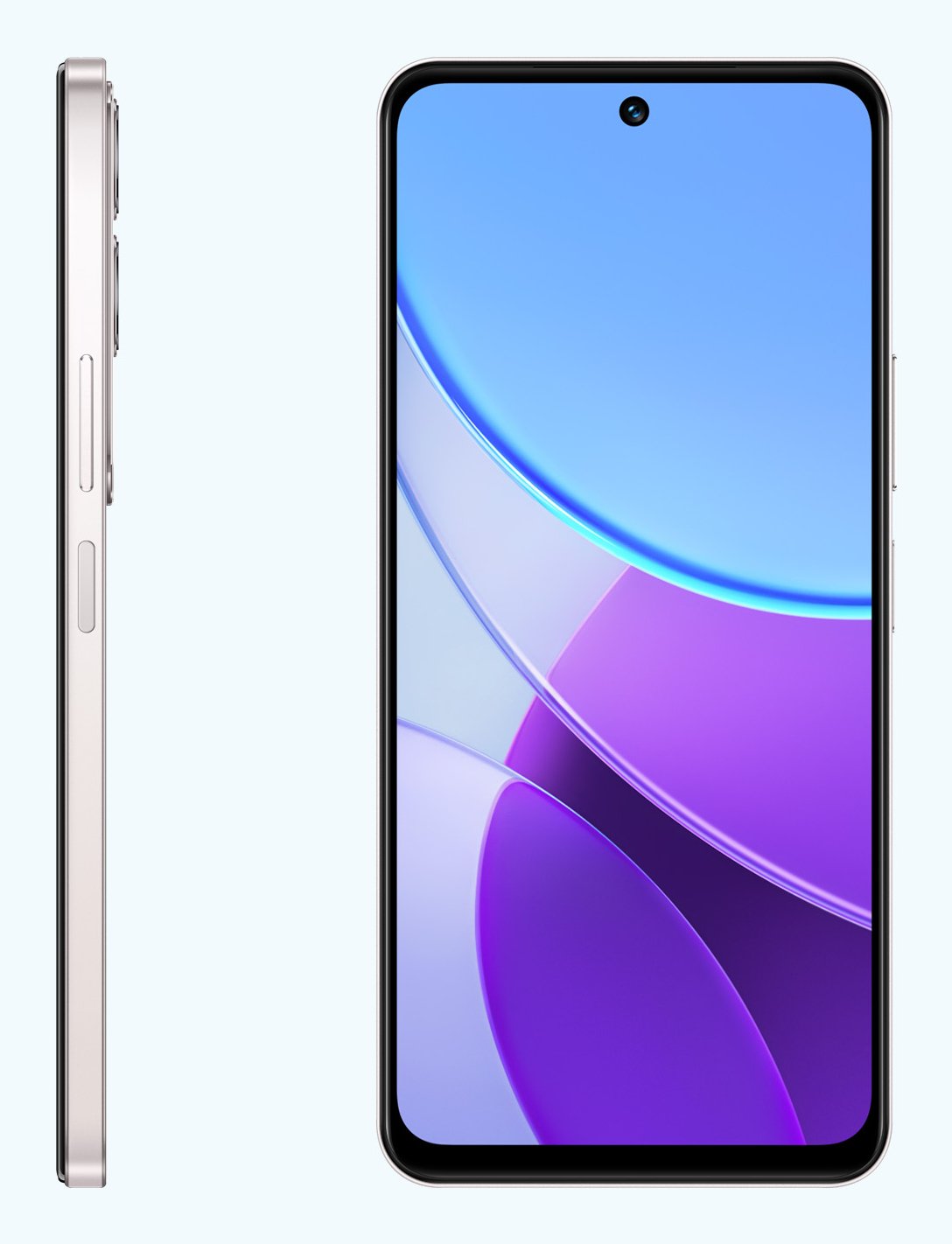 Smartphone Vivo Y19s 8gb 256gb 6.68' Plata Perla