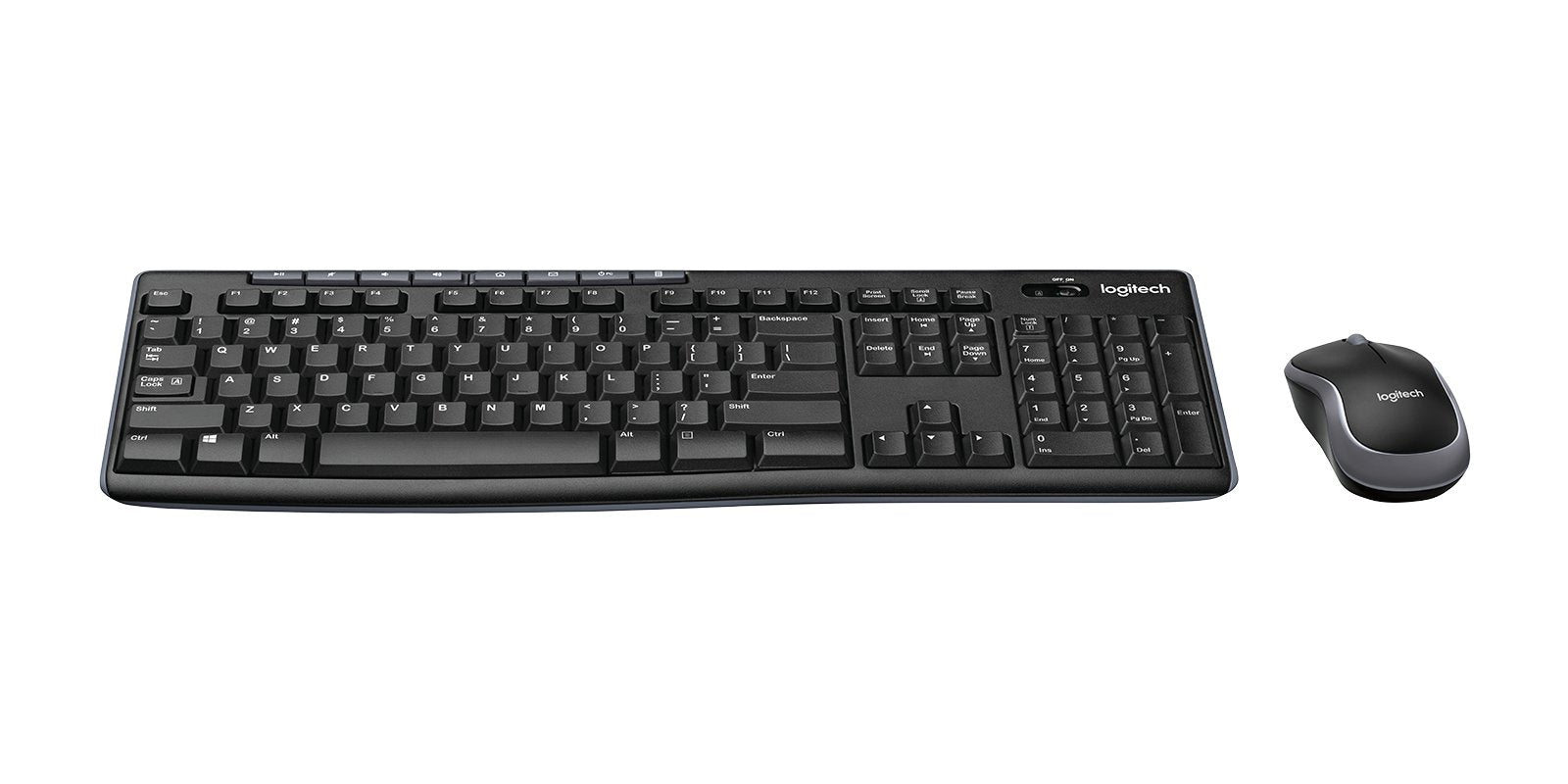 Wireless Combo Mk270 - Black - Perp Deu - Emea