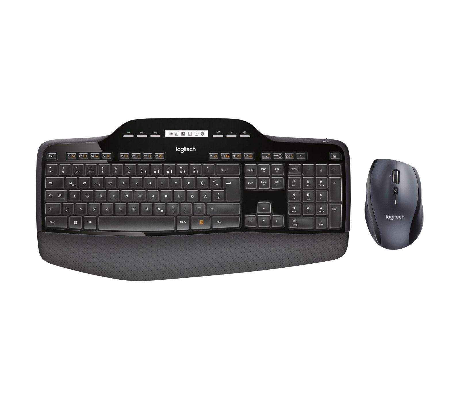 EAN 5099206020948 - Logitech 920-002420 teclado Ratón incluido Hogar RF inalámbrico QWERTZ Alemán Negro imagen 1
