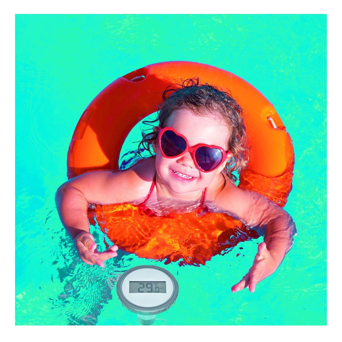 Termómetro De Piscina Tfa 30.3067.10 Rc