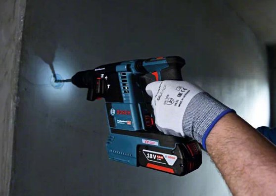 Taladro Percutor Inalámbrico Bosch Gbh 18v-26 F Professional, 18 Voltios 061191000g