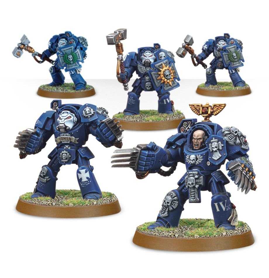 Warhammer 40k - Space Marines Escouade D'Assaut De Terminators (2025)