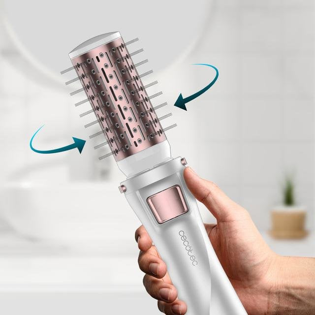 EAN 8435484034463 - Cecotec 03446 Utensilio de peinado Herramienta de peinado con múltiples accesorios Caliente Gris, Oro ros imagen 3