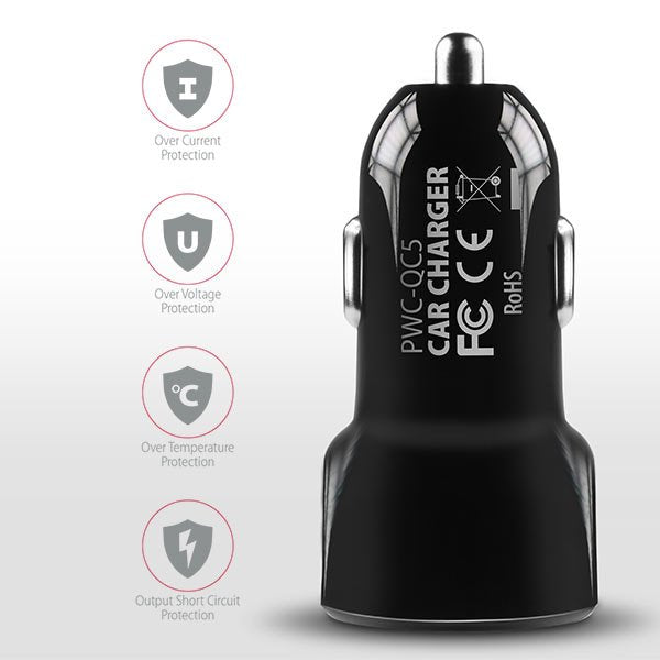 EAN 8595247904034 - Axagon PWC-QC5 cargador de dispositivo móvil Teléfono móvil, Smartphone, Tableta, Universal Negro Encende imagen 5