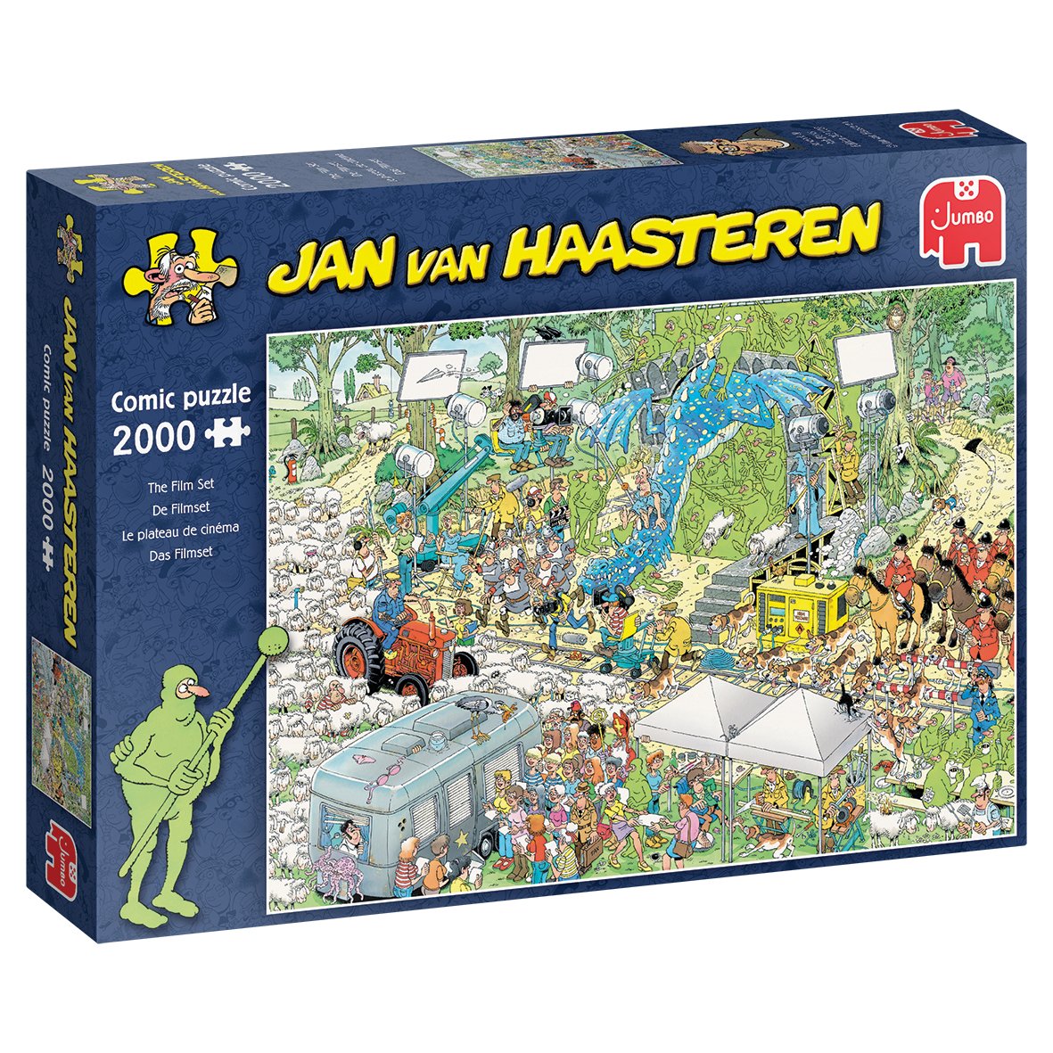 EAN 8710126200476 - Jan van Haasteren The Film Set 2000 pcs Puzzle rompecabezas 2000 pieza(s) imagen 1