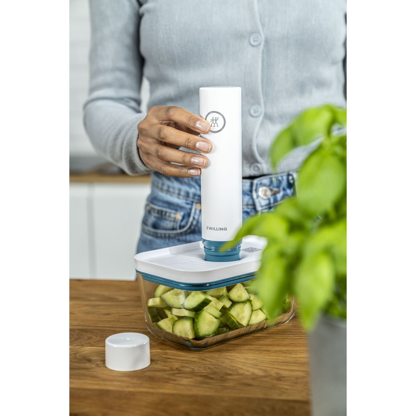 EAN 4009839655272 - ZWILLING 36815-014-0 sellador al vacío Azul imagen 15