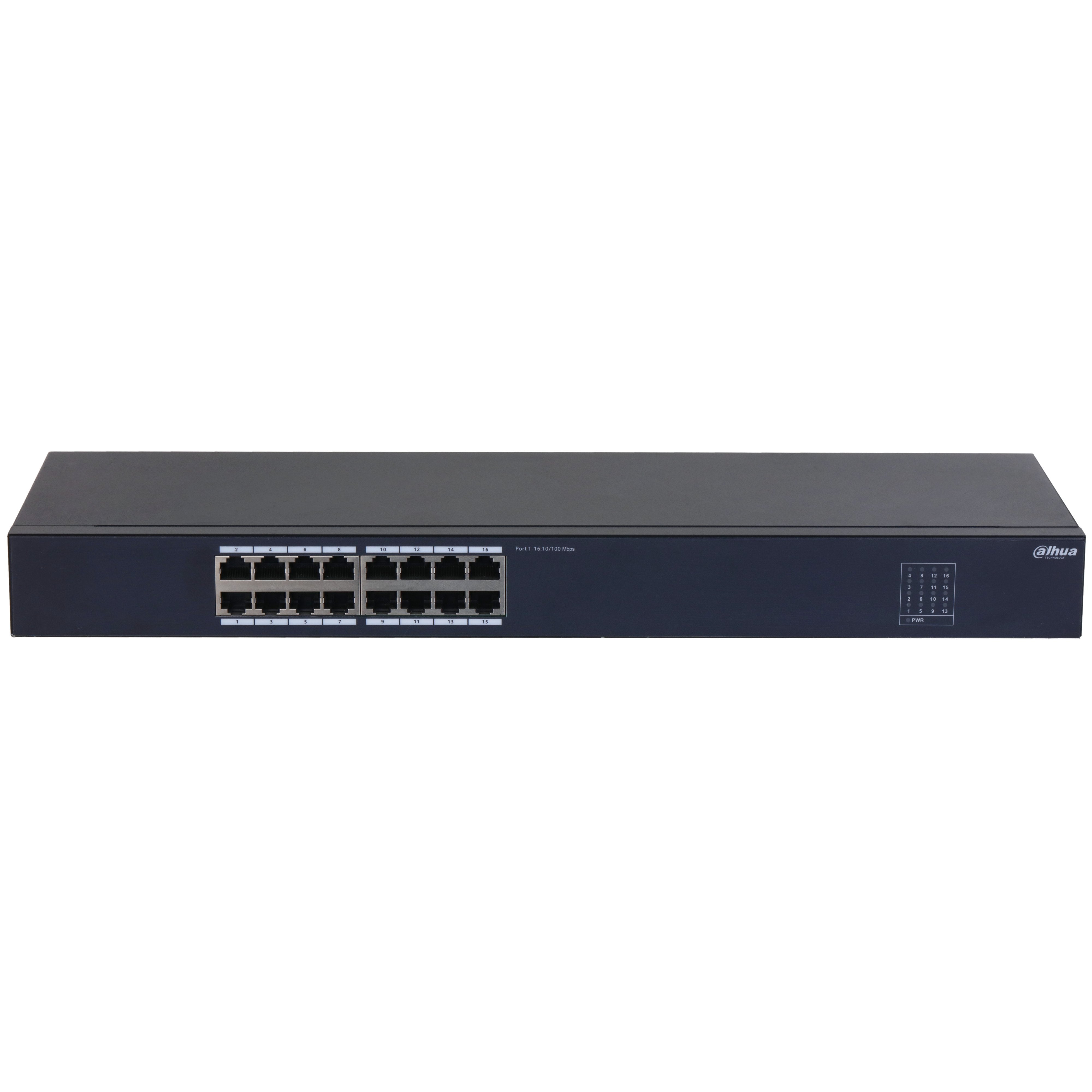 EAN 6923172597519 - Dahua Technology SF1016 No administrado L2 Fast Ethernet (10/100) Negro imagen 2