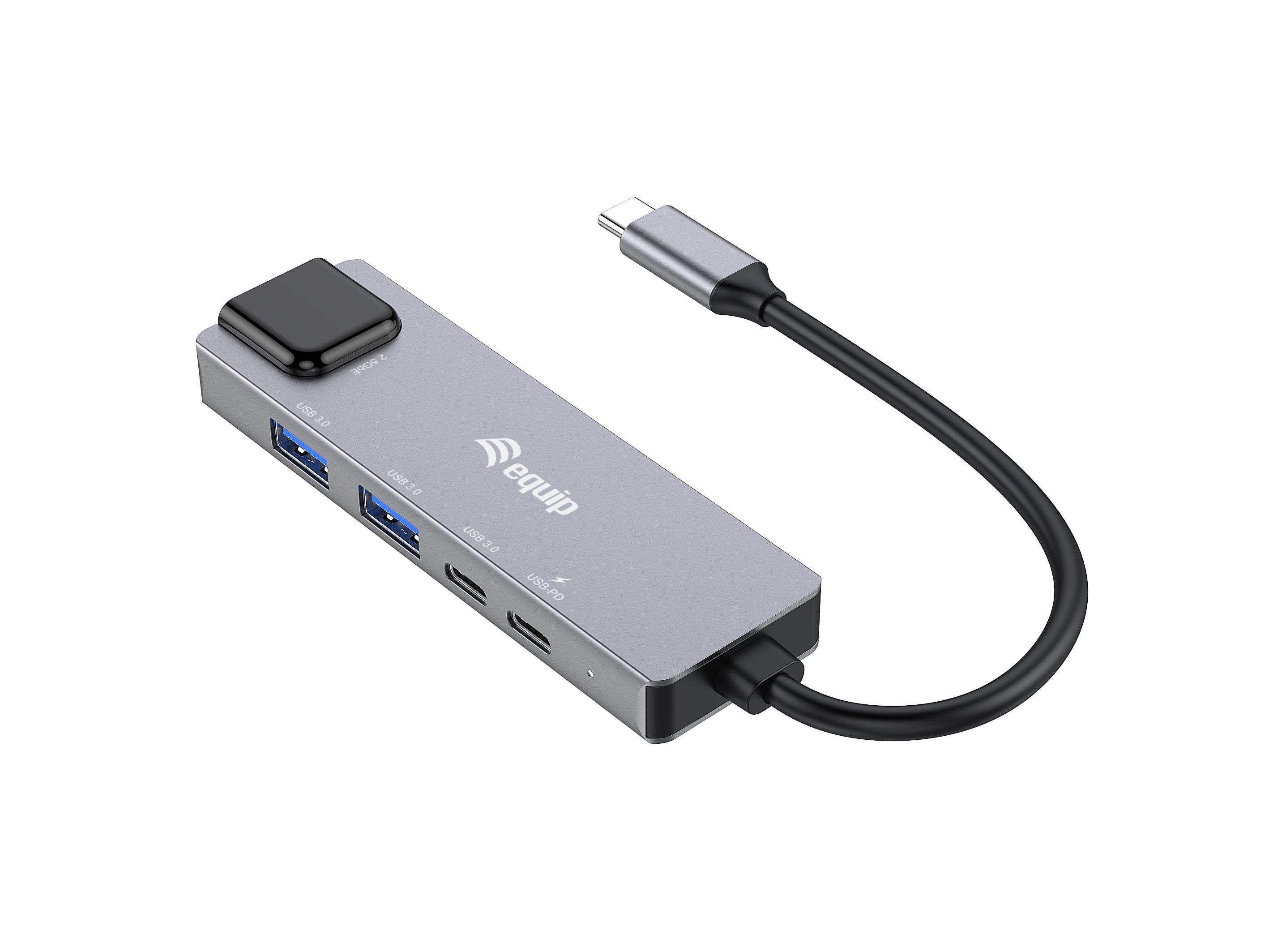 Equip Adaptador Usb-C -> Rj45 10 100 1000 2500 Mbps + Usb 3.2