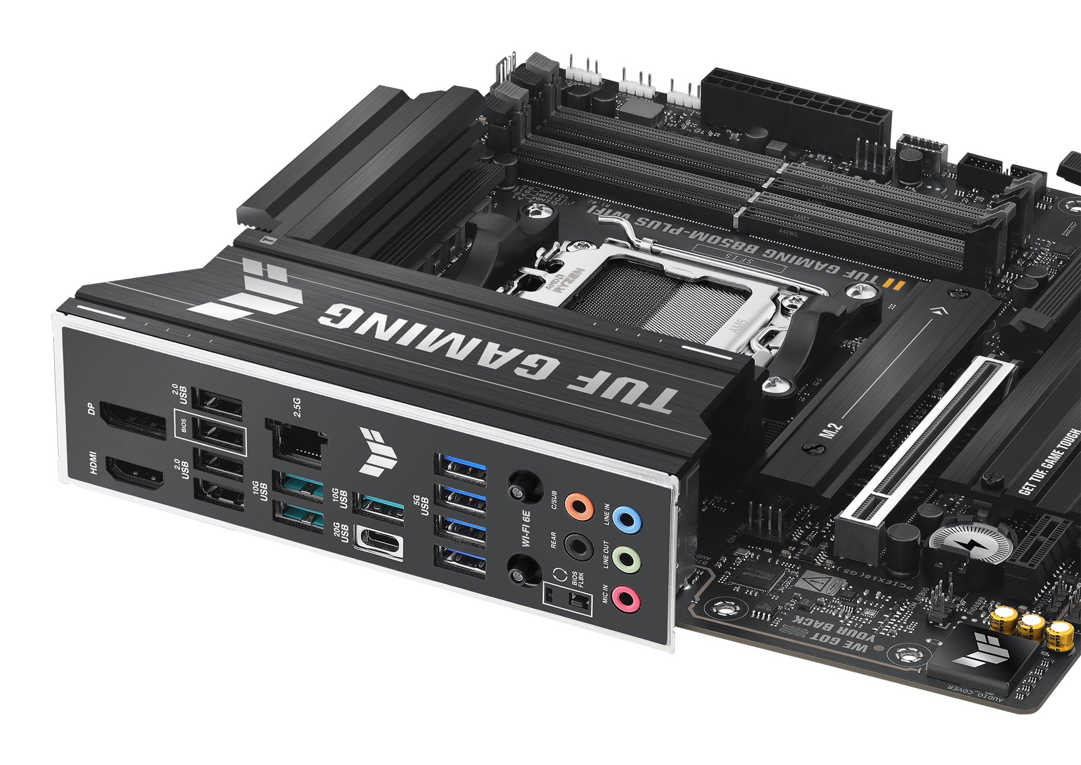 EAN 4711387764916 - ASUS TUF GAMING B850M-PLUS WIFI AMD B850 Zócalo AM5 micro ATX imagen 11