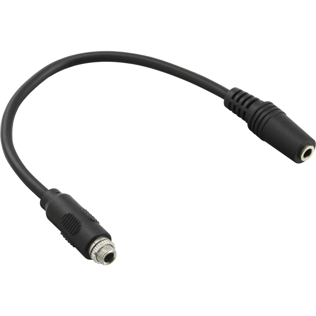 Adaptador De Audio Inline De 3,5 Mm Estéreo Hembra A Hembra, Uno Con Banda De Rodadura De 0,2 M