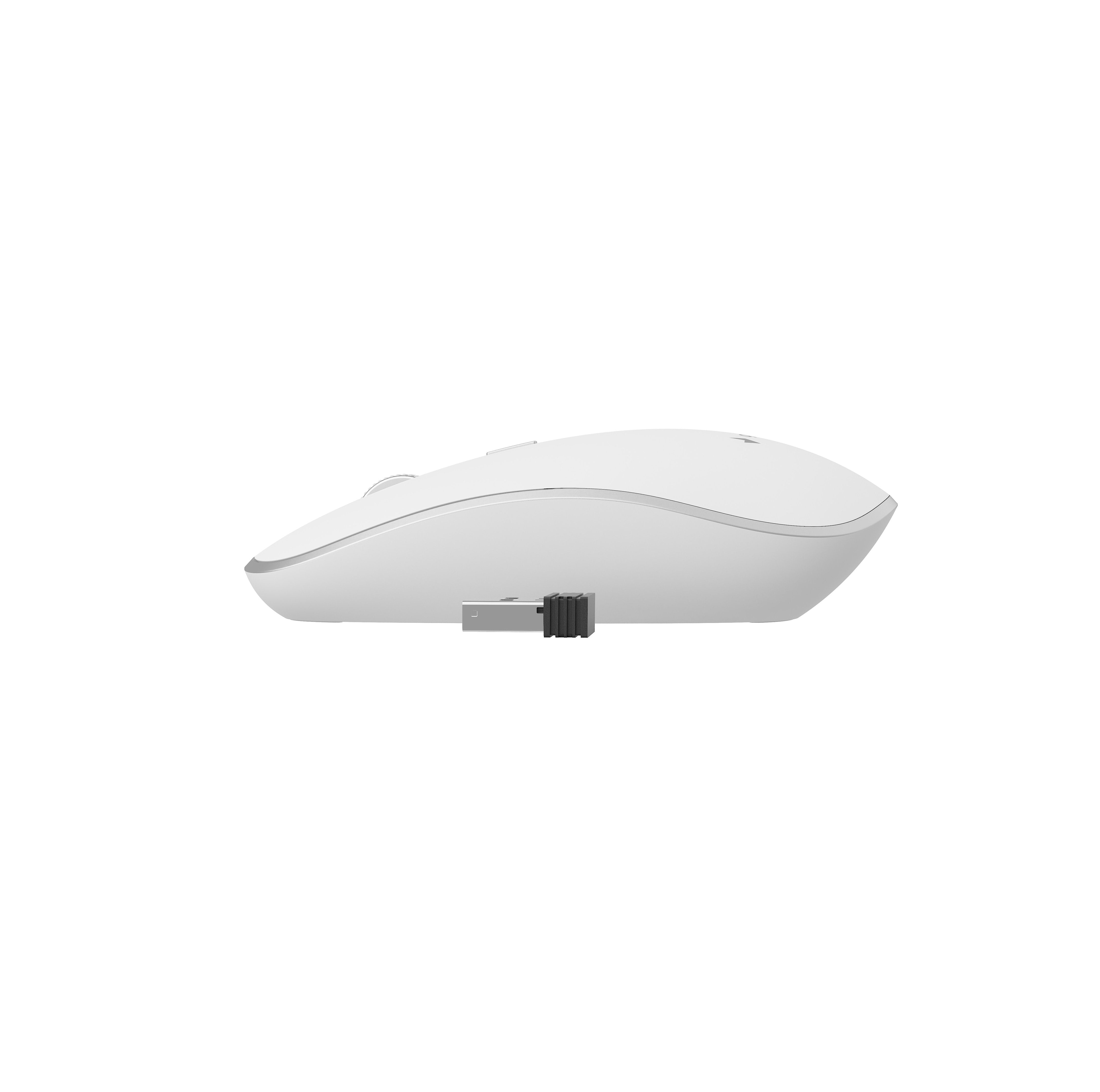 EAN 8716309104159 - Gembird MUSW-4B-01-W ratón Oficina Ambidextro RF inalámbrico Óptico 1600 DPI imagen 3