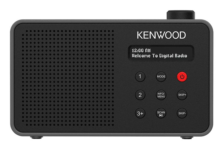 Radio Kenwood Cr-M25dab-B Portátil Digital Negro