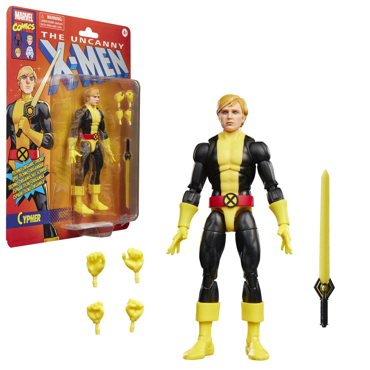 Figura Hasbro Marvel Comics The Uncanny X Men Cypher