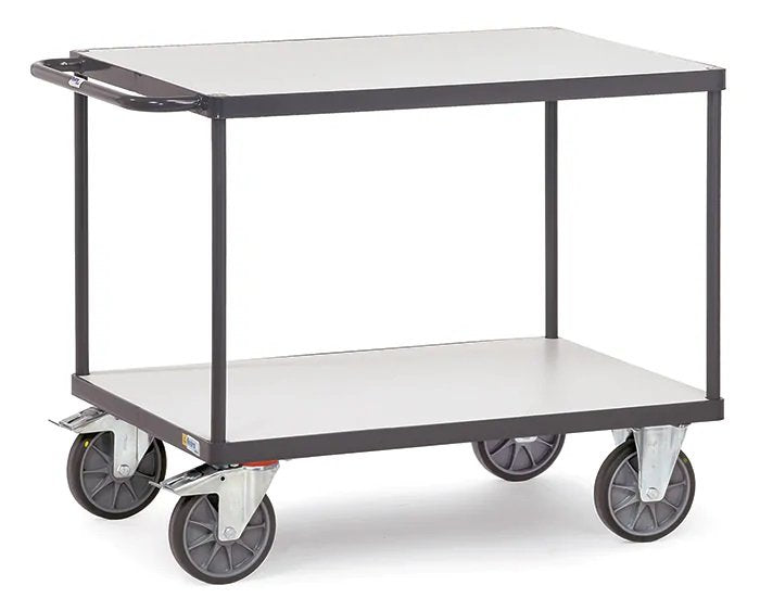 Fetra 9402 Tischwagen Acero Traglast Max. 500 Kg Schiefergrau Ral 7015