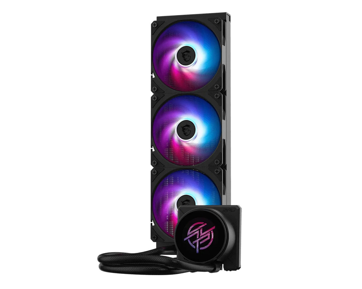 Kit De Watercooling Para Procesador Con Eclairage Argb - 3 X 12 Cm Ventiladorados - Compatible Intel 1700/1851 Et Amd Am5/Am4 - 2.1'' Lcd - Ventiladorados Preinstalles - Preinstalle Con Le Support De Fijación Integre Uni (1700/1851/Am4