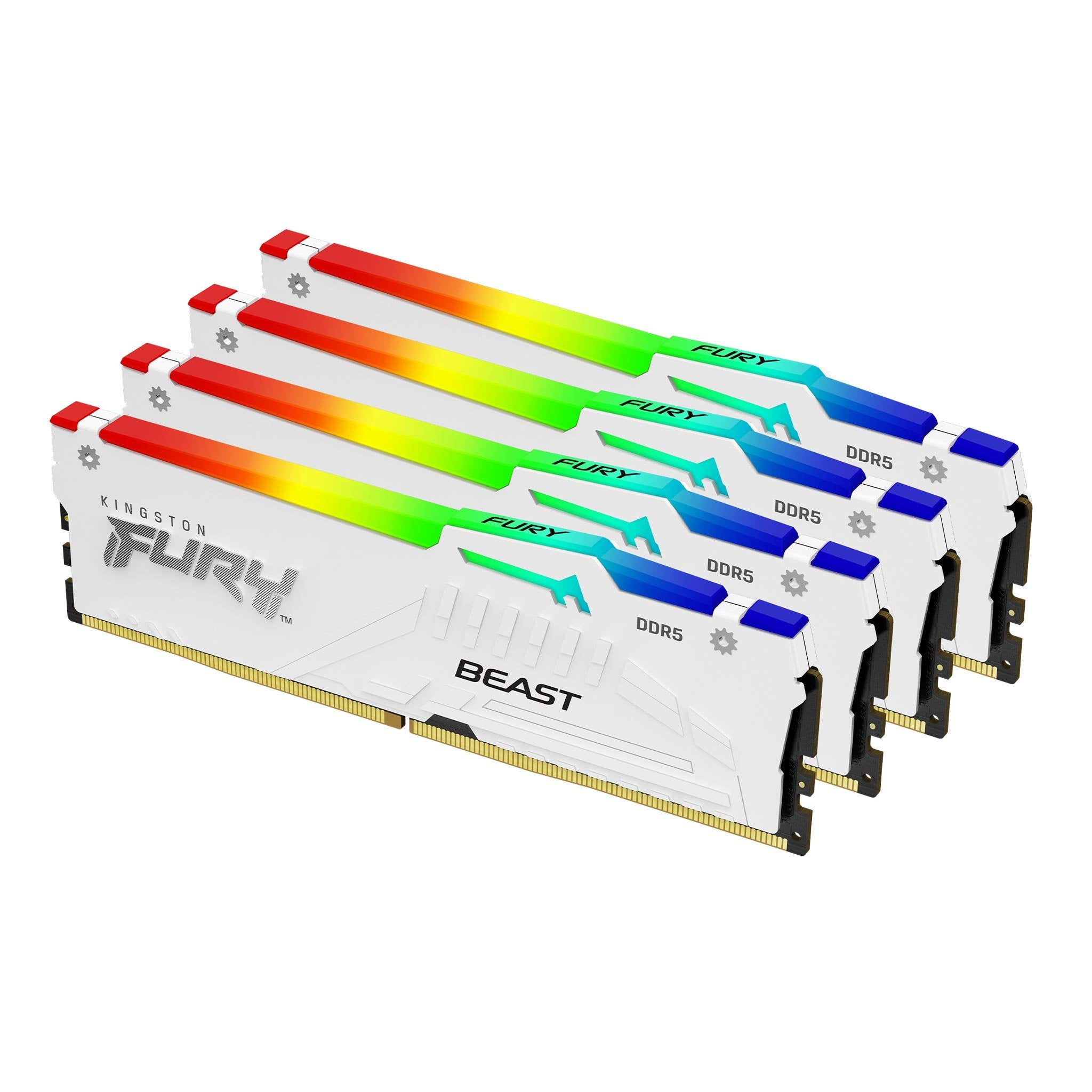 EAN 0740617335088 - Kingston Technology FURY Beast RGB módulo de memoria 4 x 16 GB 6000 MT/s 288-pin DIMM imagen 1