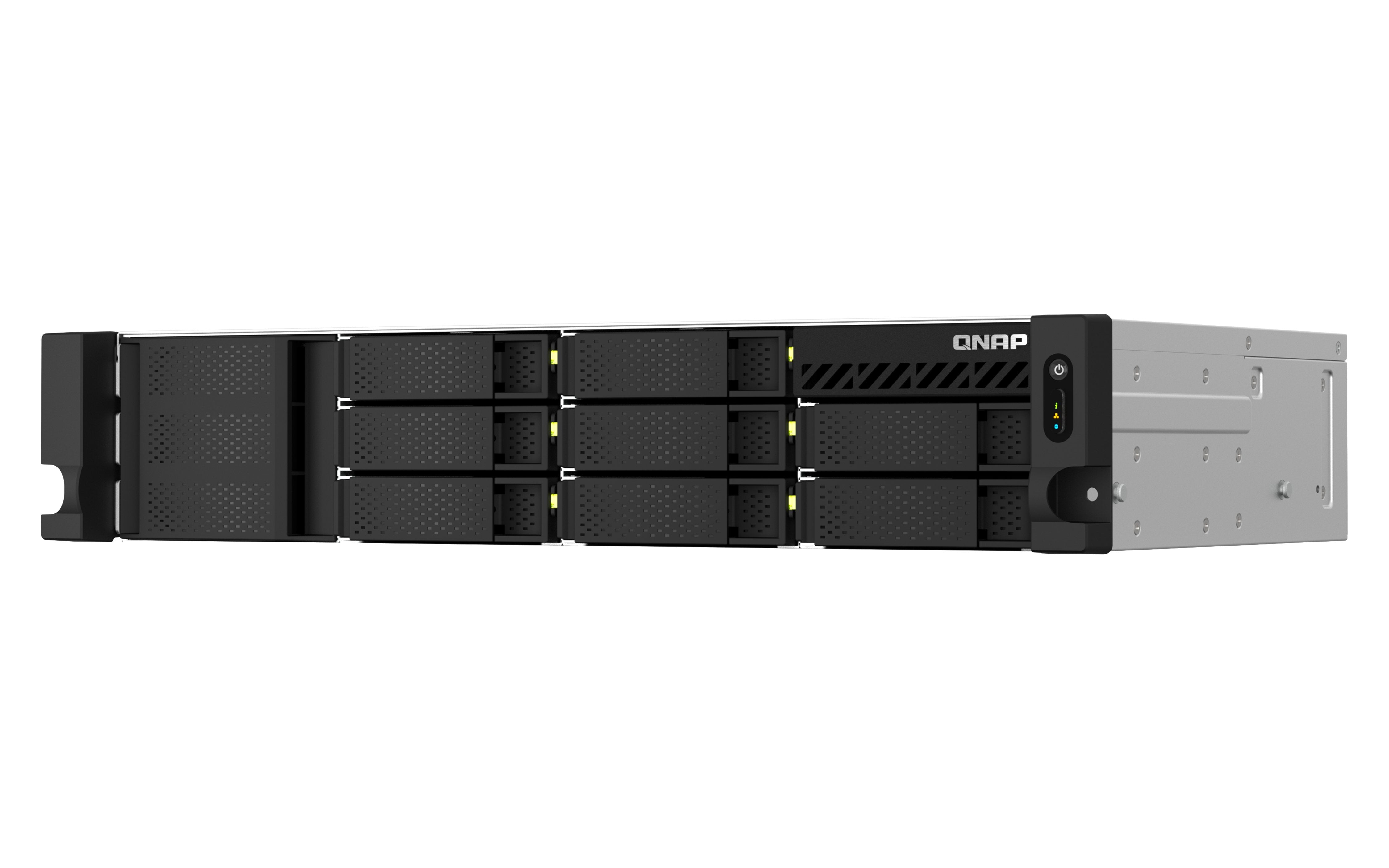 EAN 4711103081075 - QNAP TS-873AEU-4G servidor de almacenamiento NAS Bastidor (2U) Ryzen Embedded V1500B 4 GB DDR4 0 TB QuTS imagen 5