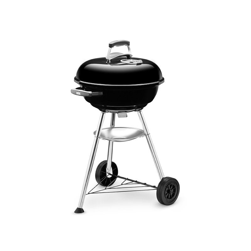 Weber Compact Barbacoa Tetera Carbón 47cm (Combustible) Negro