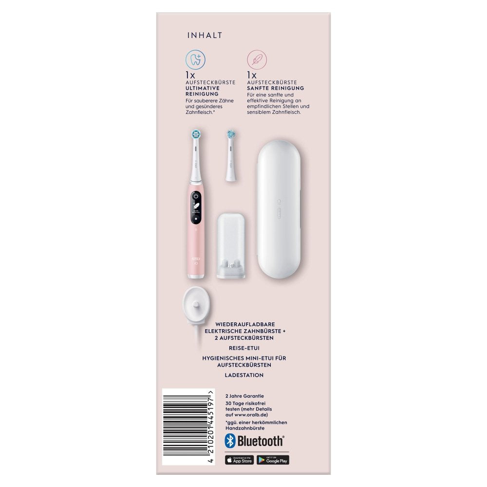 EAN 4210201445197 - Oral-B 445197 cepillo eléctrico para dientes Adulto Cepillo dental vibratorio Rosa, Blanco imagen 3