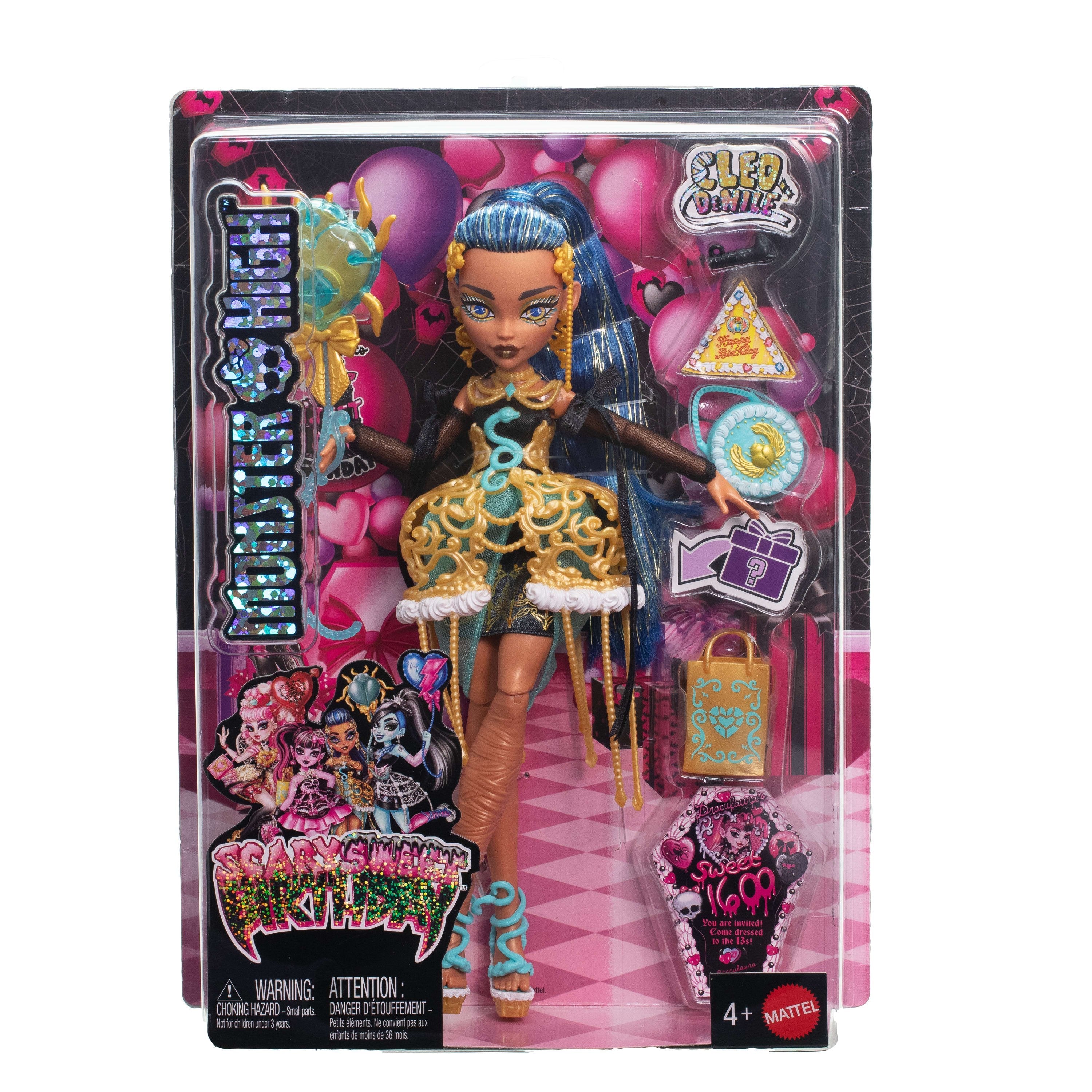 Mattel Monster High Schaurig Schöner Geburtstag Cleo Jbg76