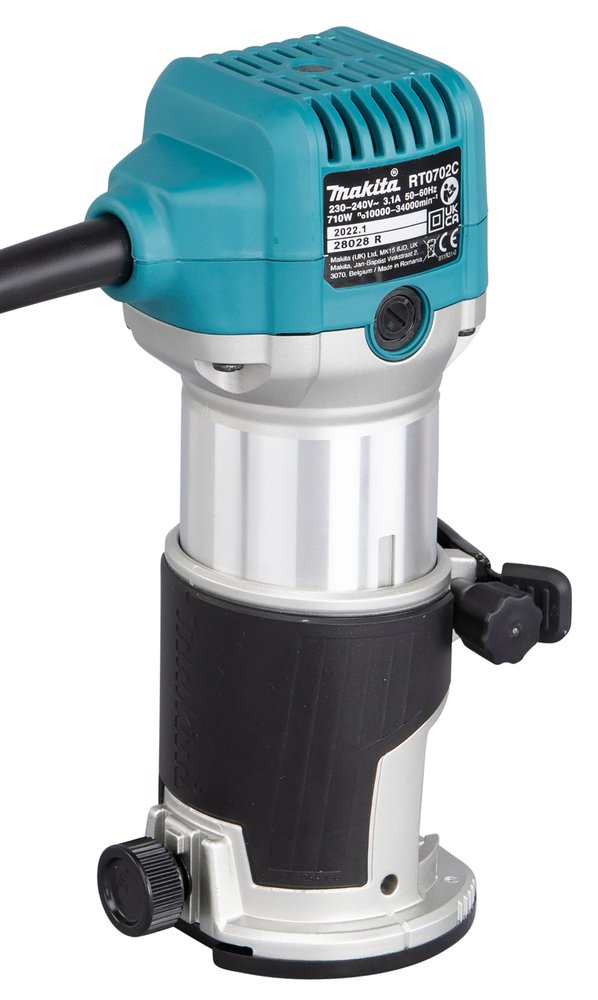 EAN 0088381752701 - Makita RT0702CX3J Multifunktionsfräse Negro, Verde, Metálico 34000 RPM 710 W imagen 5