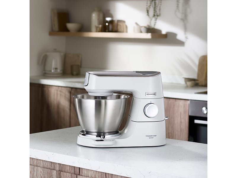 EAN 5011423002002 - Kenwood KVC65.001WH robot de cocina 1200 W 5 L Acero inoxidable, Blanco Balanza integrada imagen 5