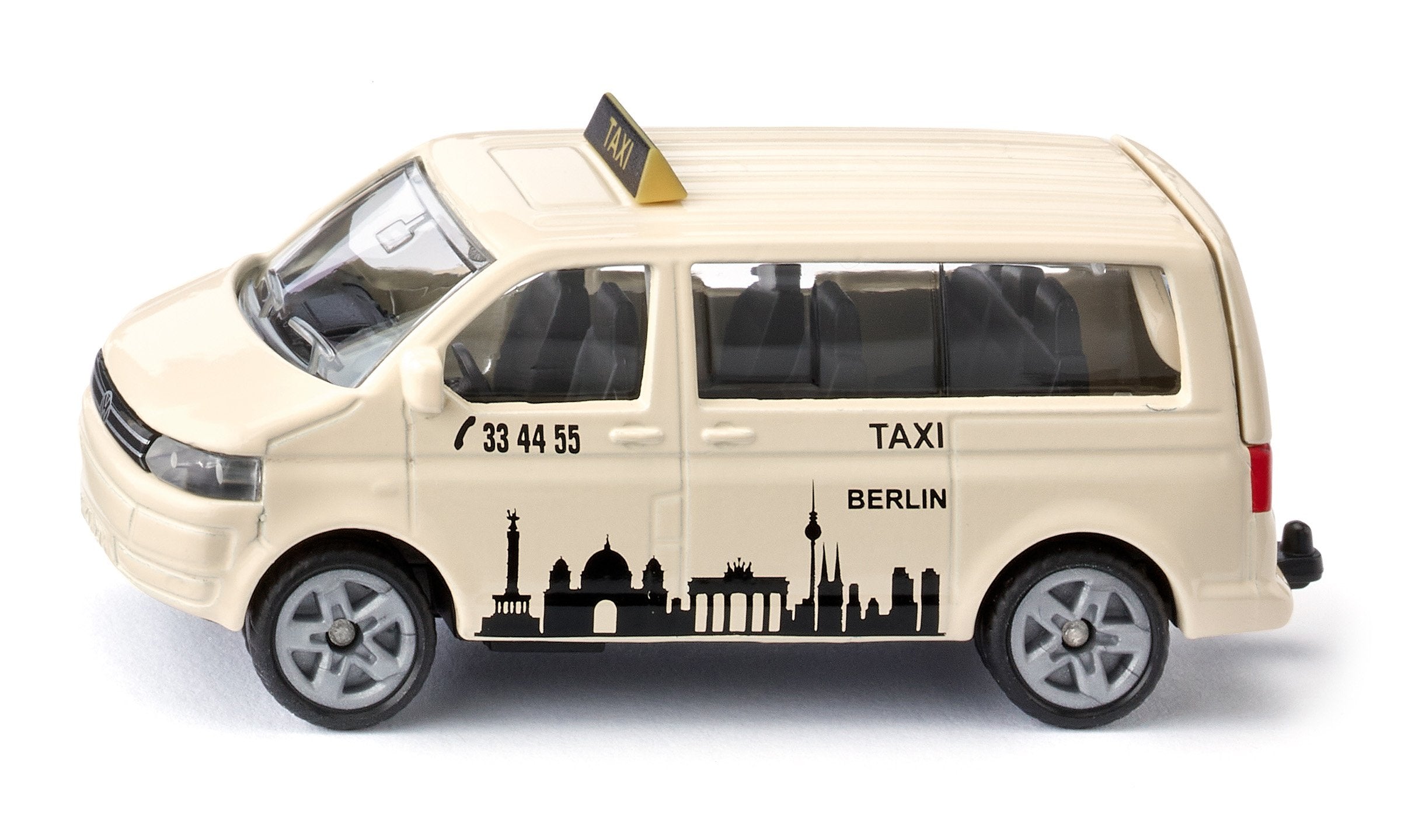 EAN 4006874015559 - Siku VW T5 taxi van Modelo a escala del minibus "Samba Bus" Previamente montado imagen 1