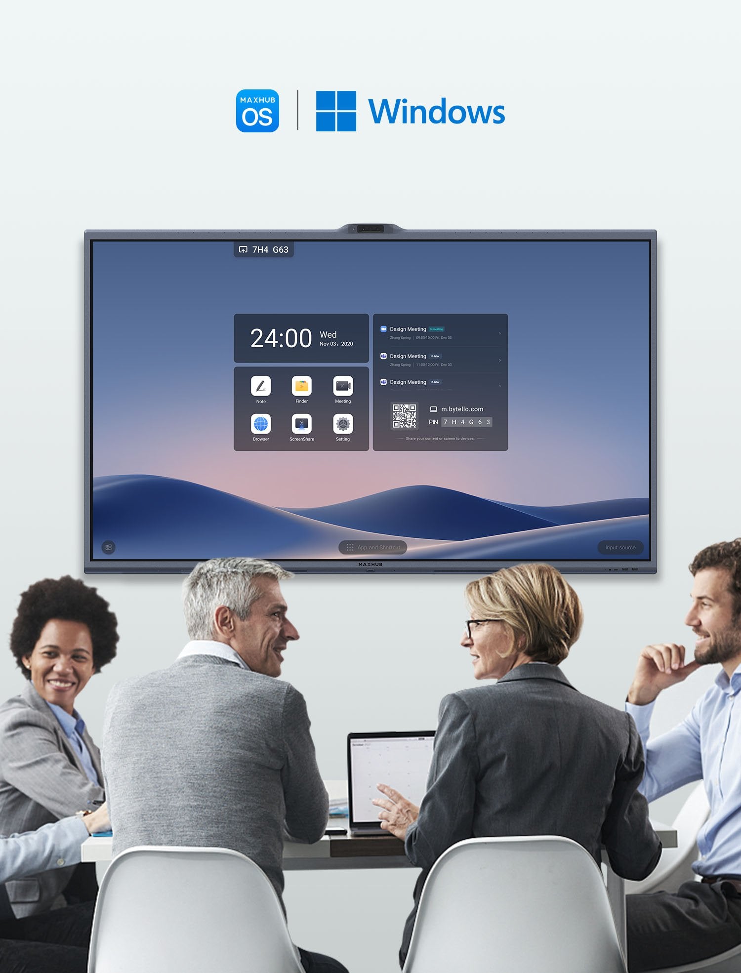 EAN 6927433606132 - MAXHUB V5550 pizarra blanca interactiva 139,7 cm (55") 3840 x 2160 Pixeles Pantalla táctil Gris imagen 8