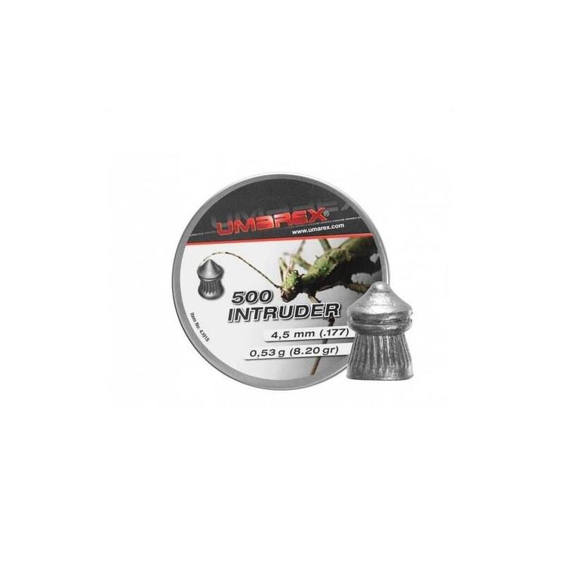 4,5 Mm Umarex Intruder Pointed Ribbed 500 Uds.