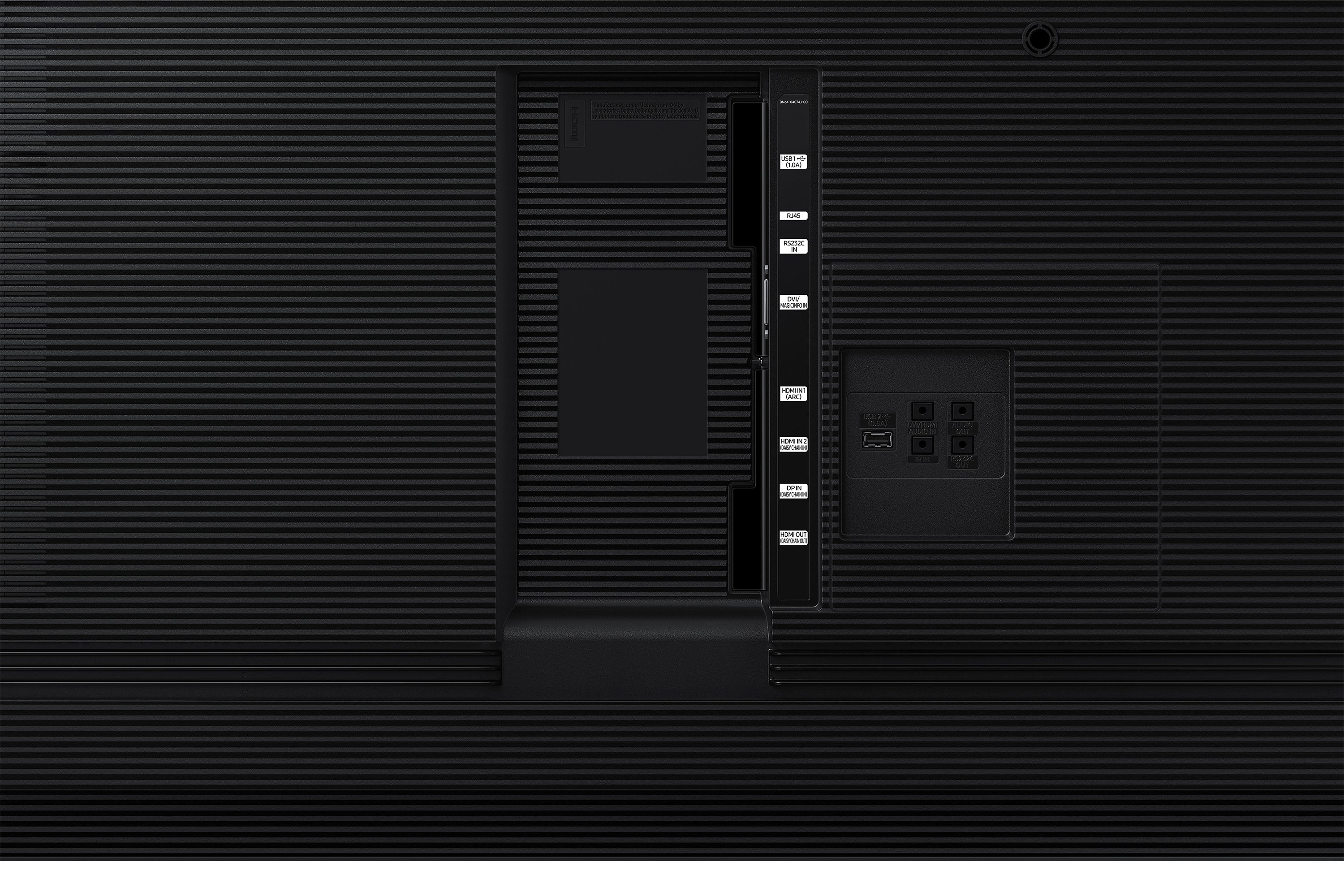 Samsung Qm85r-B Pantalla Señalización (85") Va Wifi 500 Cd / M² 4k Ultra Hd Negro Procesador Incorporado Tizen 4.0 24/7