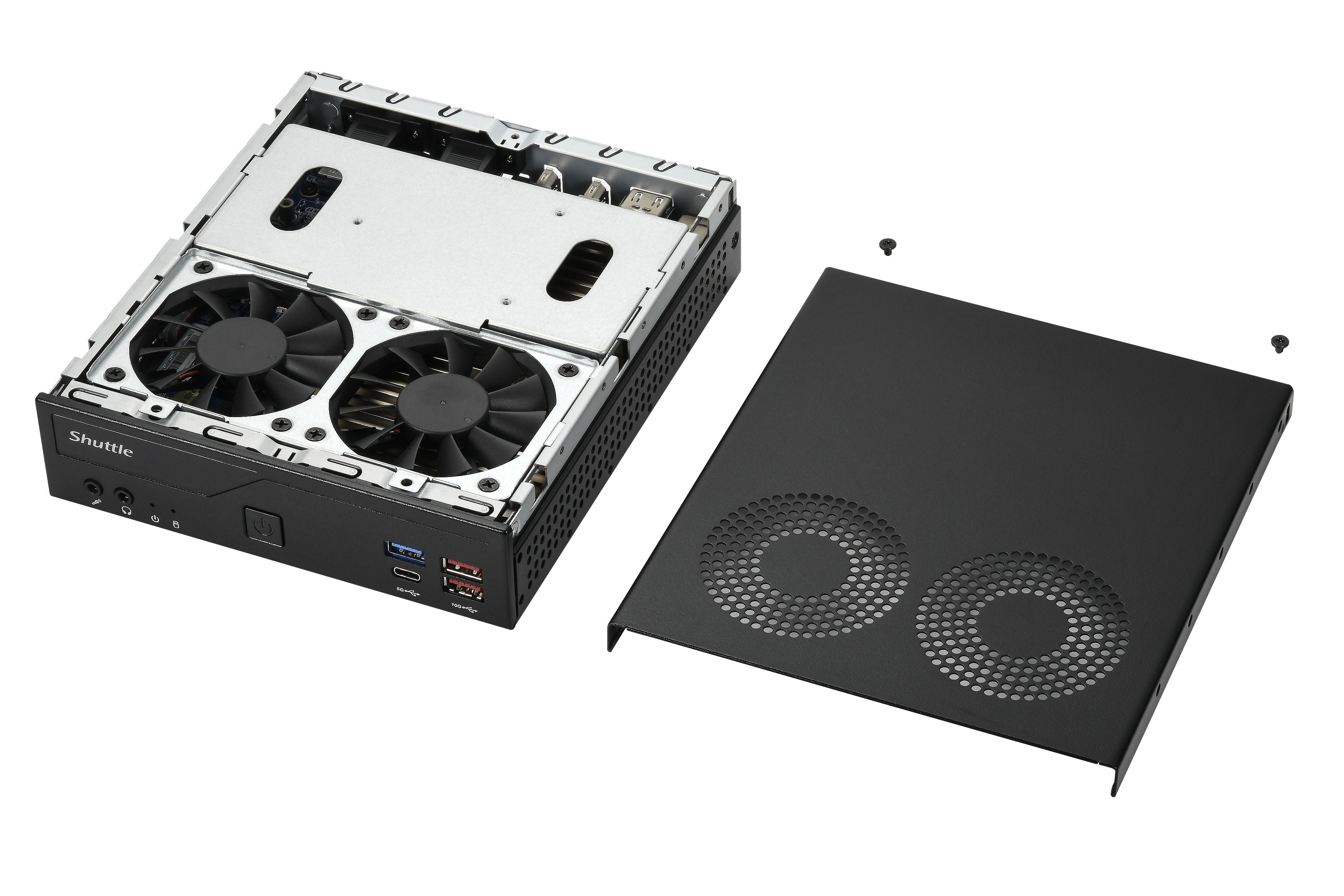 Shuttle Barebone Slim Dh770 Intel So-Ddr4 Negro