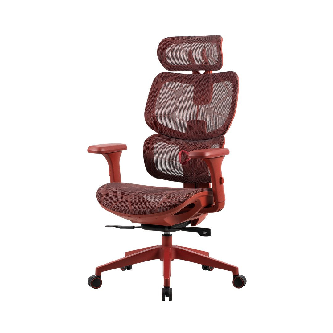 Silla De Oficina Onex Ventra Premium De Malla, Roja