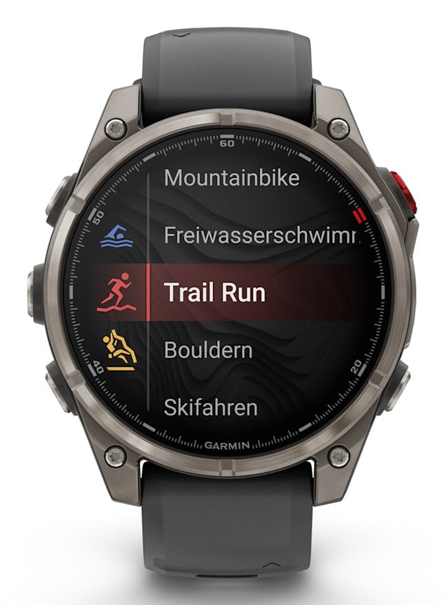 EAN 753759350949 - Garmin fēnix 8 Pro 3,56 cm (1.4") AMOLED 47 mm Digital 454 x 454 Pixeles Pantalla táctil Grafito, Titanio imagen 4