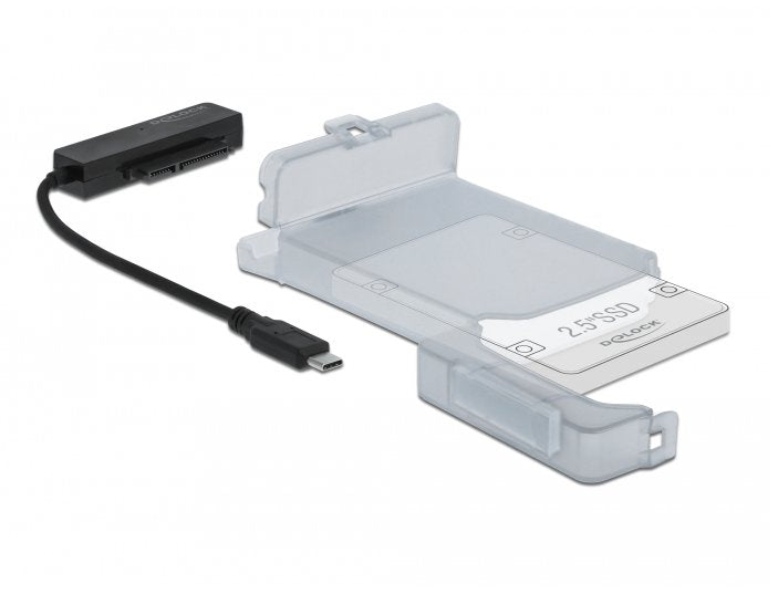 Delock Conversor Usb Type-C A Sata 2,5" Con Cubierta Protectora