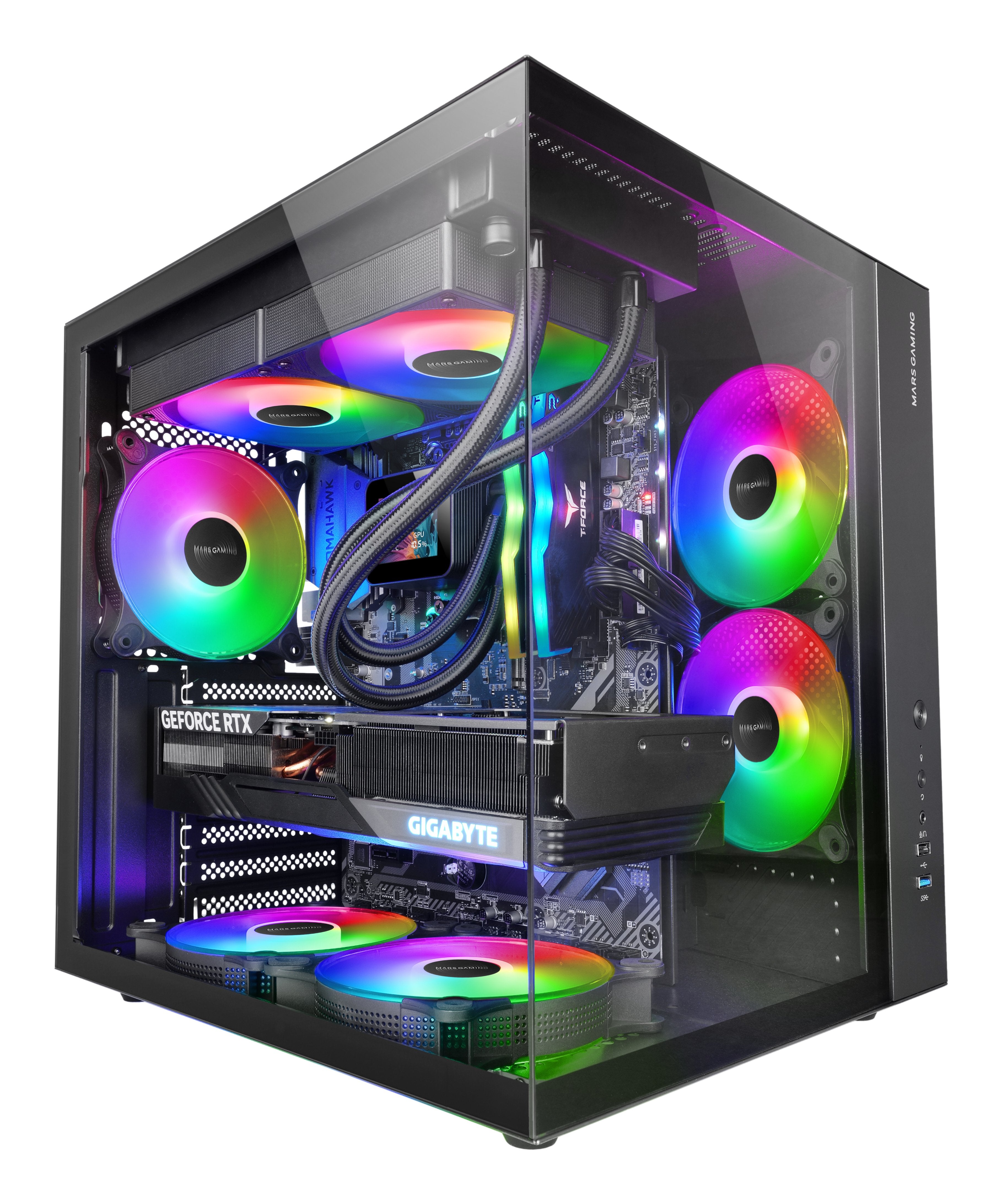EAN 8435693110873 - Mars Gaming MCV-ONE Midi Tower Negro imagen 1