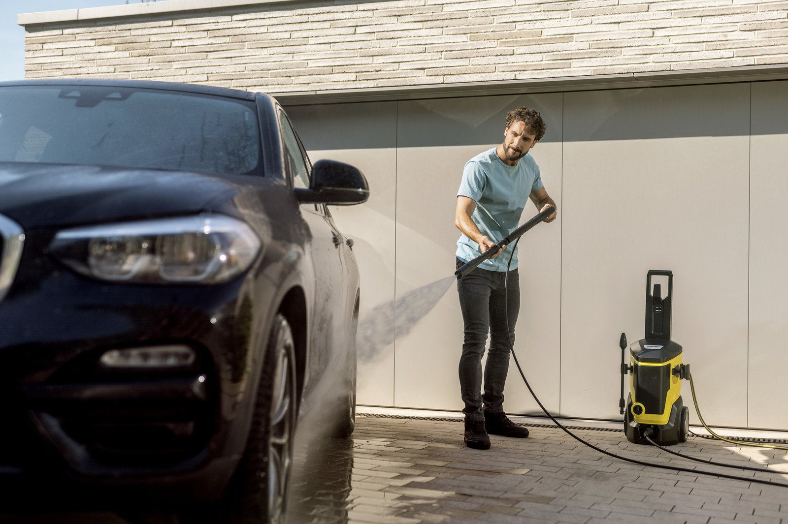 EAN 4054278906997 - Karcher AG K 7 WCM Limpiadora de alta presión o Hidrolimpiadora Vertical Eléctrico 600 l/h Negro, Amarill imagen 6
