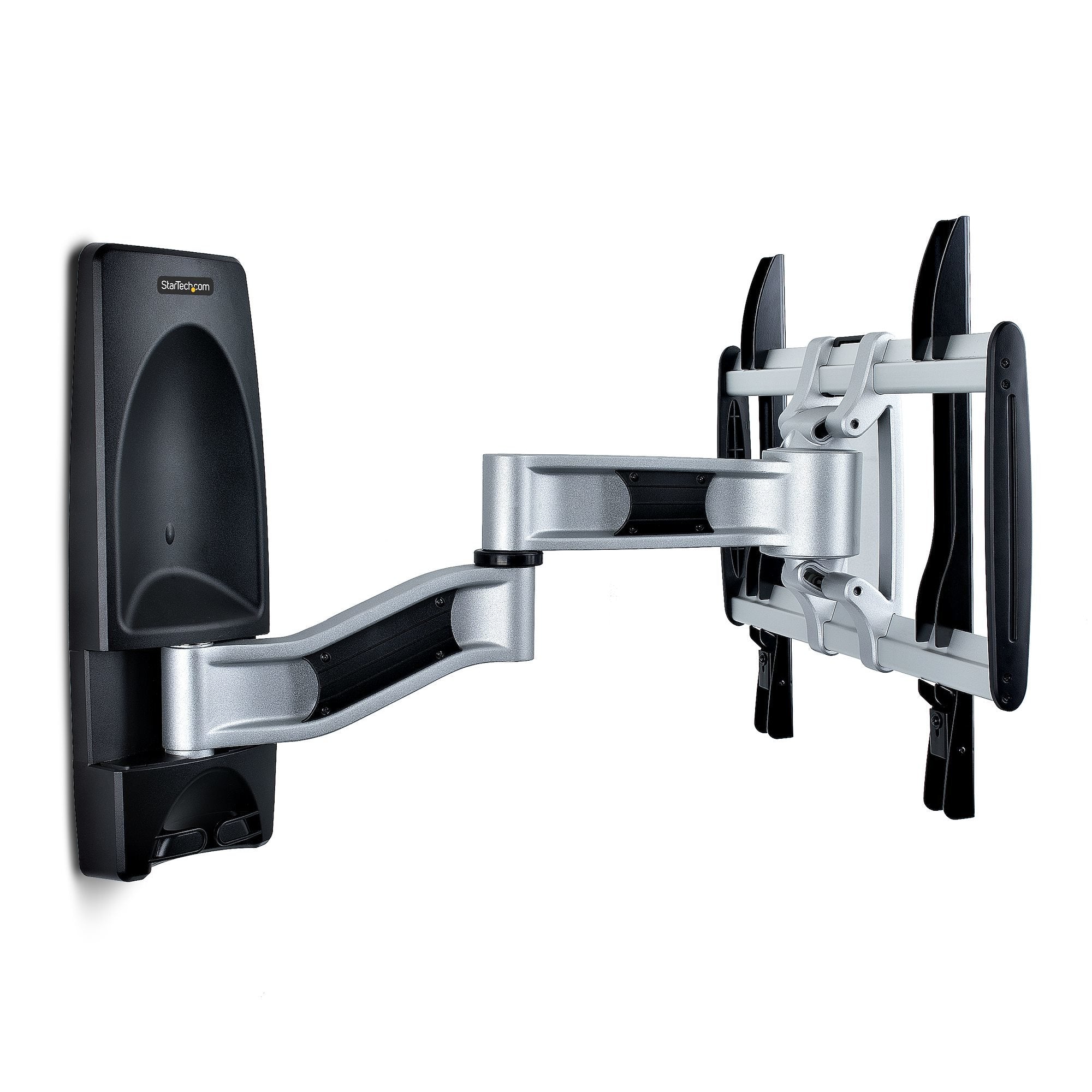 Startech.Com Soporte De Montaje Articulado De Pared Para Televisores - Soporte Vesa De Pared - Soporta Tv Plano O Curvos De 65 O 45kg - Perfil Bajo Retraible - De Esquina