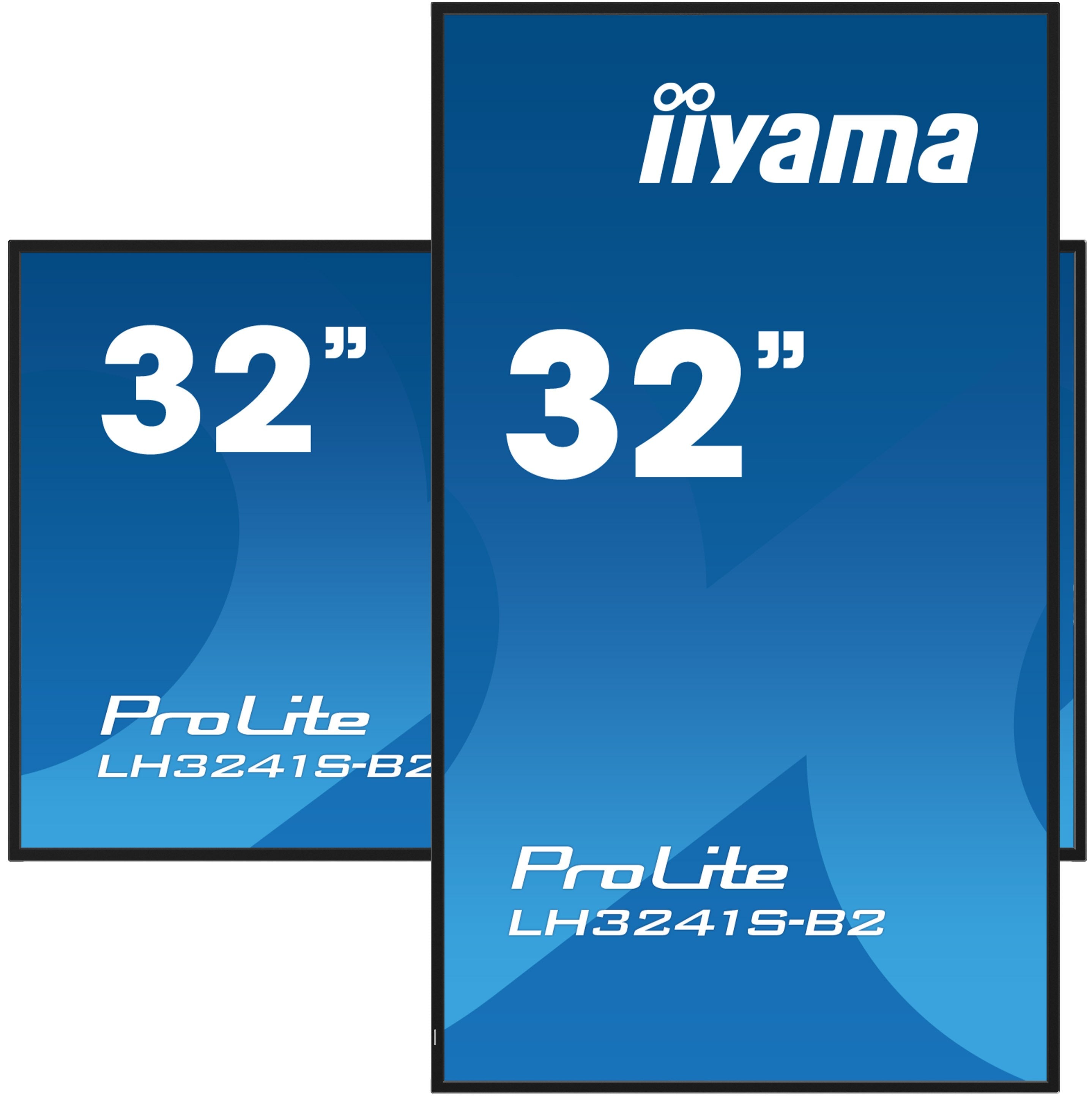 EAN 4948570123506 - iiyama LH3241S-B2 pantalla de señalización Diseño de quiosco 80 cm (31.5") LED 350 cd / m² Full HD Negro imagen 5