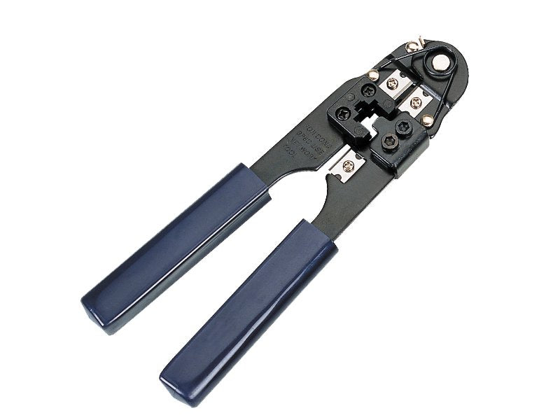 EAN 5901738552456 - Alantec *A-LAN crimping tool RJ4 5 single SK808A NI014 Herramienta para prensar Negro, Azul, Plata imagen 1
