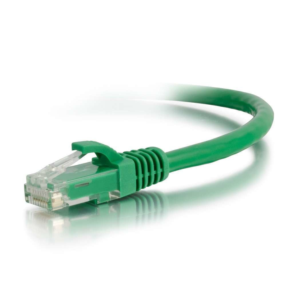 C2g Cat6 Booted Unshielded (Utp) Network Patch Cable Cable De Interconexión Rj-45 (M) A Rj-45 (M) 1 M Utp Cat 6 Moldeado Sin Enganches Trenzado Verde