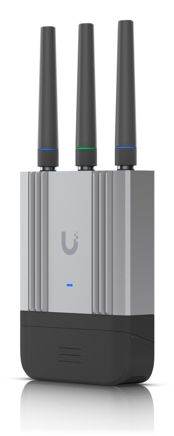 Ubiquiti Umr-Industrial Router Wifi MÓ Vil Lte Compacto Para Iot Int./Exterior. Enrutamiento De Cliente Vpn. 2xgbe (1 Poe). AlimentaciÓ N Poe, Usb-C O Cc. Gps. Montaje Pared/Poste/Carril Din. SuscripciÓ