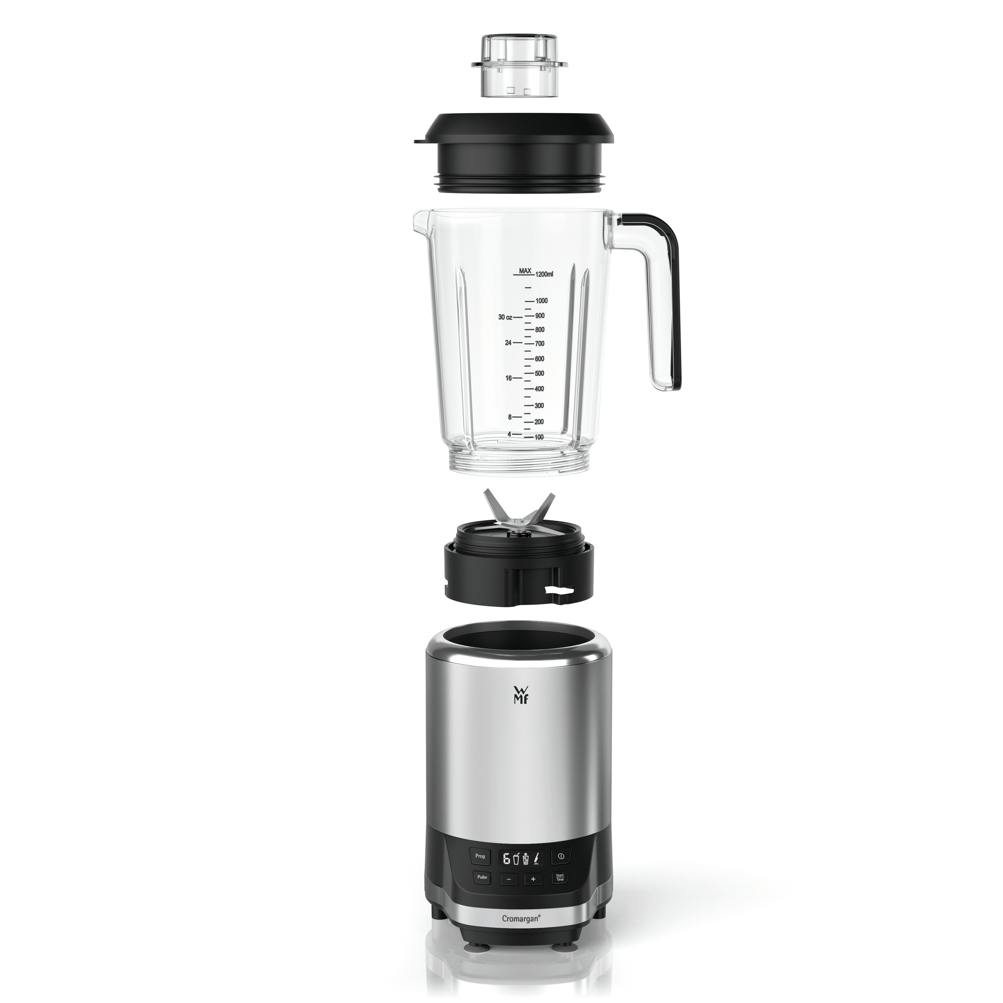 Licuadora Wmf Kult Pro 04.1653.0011, 1,2 L Batidora De Vaso Acero Inoxidable 1200 W