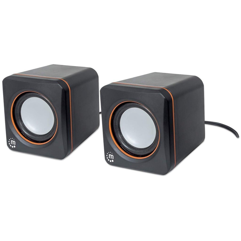 Altavoces Manhattan Serie 2600, Estéreo, Alimentación Usb, Conector De 3,5 Mm